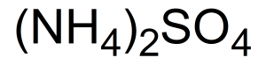 Formula for Ammonium Sulfate
